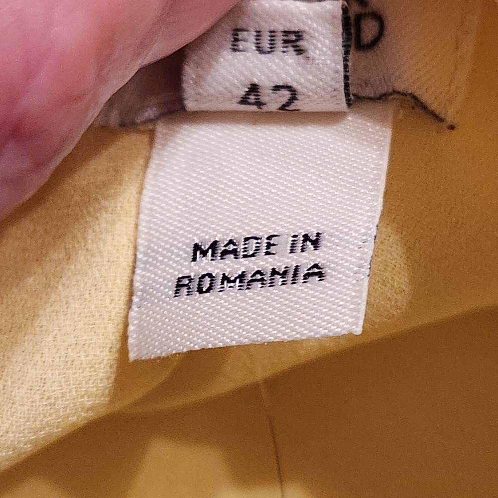 River Island Womens Halter Maxi Dress US 16 XL Yellow Beach Tropical‎ Resortwear - Picture 16 of 16